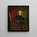 Selbstporträt - Jacques-Joseph Eeckhout — gerahmtes Bild an der Wand