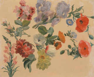 Sommerblumenstudien - Jacques-Laurent Agasse — Ansicht des Kunstwerks