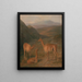 Vigognes - Jacques-Laurent Agasse — gerahmtes Bild an der Wand