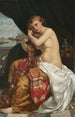 Venezianisches Gemälde bei seiner Toilette - Jacques-Louis-Jules David — Ansicht des Kunstwerks