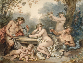 Nymphe und Faune - Jacques-Philippe Caresme — Ansicht des Kunstwerks