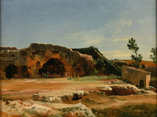 Grotte der Nymphen in Syrakus - Jacques-Raymond Brascassat — Ansicht des Kunstwerks