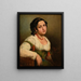 Italienisches Gemälde - Jacques-Raymond Brascassat — gerahmtes Bild an der Wand