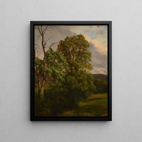 Les Chênes - Jacques-Raymond Brascassat — gerahmtes Bild an der Wand