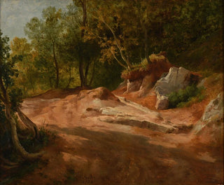 Rochers en forteresse - Jacques-Raymond Brascassat — Ansicht des Kunstwerks