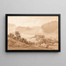 Vue de la Chadou au lac de Thoune - Jacques Henri Juillerat — gerahmtes Bild an der Wand