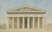Temple T in Sélinonte, Sizilien, rekonstruierte Ansicht der Hauptfassade - Jacques Ignace Hittorff — Ansicht des Kunstwerks