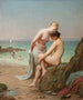 Secrets am Ufer - Jacques Joseph Léopold Loustau — Ansicht des Kunstwerks
