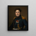 Comte Henri Amédée Mercure De Turenne D'Aynac - Jacques Louis David — gerahmtes Bild an der Wand