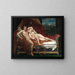 Cupidon und Psyche - Jacques Louis David — gerahmtes Bild an der Wand