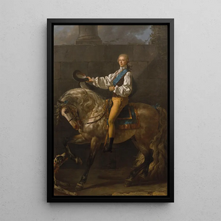 Jacques Louis David - Equestrian portrait of Stanisaw Kostka Potocki.webp