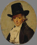Portrait des Schwagers von Pierre Sériziat David - Jacques Louis David — Ansicht des Kunstwerks
