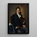 Portrait des Grafen von Turenne - Jacques Louis David — gerahmtes Bild an der Wand