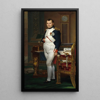 Jacques Louis David - The Emperor Napoleon in His Study at the Tuileries.webp