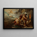 Hélène gerettet durch Venus vor der Zorn des Äneas - Jacques Sablet — gerahmtes Bild an der Wand