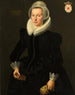 Portrait von Grietje Adriaensdr Grootes 1588-1624 - Jacques Waben — Ansicht des Kunstwerks
