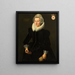 Portrait von Grietje Adriaensdr Grootes 1588-1624 - Jacques Waben — gerahmtes Bild an der Wand