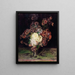 Blumen in einer Vase - Jacques-Émile Blanche — gerahmtes Bild an der Wand
