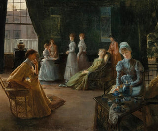 Innenraum in London - Jacques-Émile Blanche — Ansicht des Kunstwerks