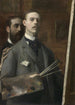 Selbstporträt mit Raphael de Ochoa - Jacques-Émile Blanche — Ansicht des Kunstwerks