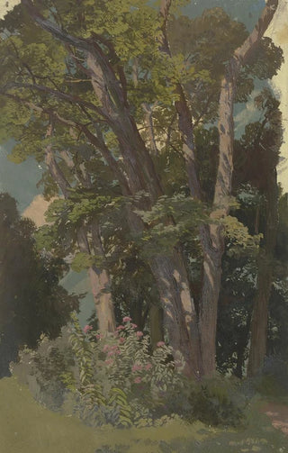 Jakob Becker - Park study glade.webp