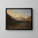 Piz d'Err - Jakob Joseph Zelger — gerahmtes Bild an der Wand