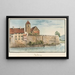 Aarberg - Jakob Samuel Weibel — gerahmtes Bild an der Wand