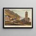 Adelboden - Jakob Samuel Weibel — gerahmtes Bild an der Wand