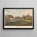Bargen - Jakob Samuel Weibel — gerahmtes Bild an der Wand
