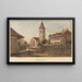 Bürglen - Jakob Samuel Weibel — gerahmtes Bild an der Wand