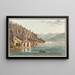 Kapelle von Wilhelm Tell am Vierwaldstättersee - Jakob Samuel Weibel — gerahmtes Bild an der Wand