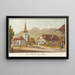 Diesbach bei Thoune - Jakob Samuel Weibel — gerahmtes Bild an der Wand