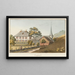 Eggiwil - Jakob Samuel Weibel — gerahmtes Bild an der Wand