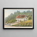 Gampelen - Jakob Samuel Weibel — gerahmtes Bild an der Wand