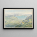 Region Bienne und Nidau - Jakob Samuel Weibel — gerahmtes Bild an der Wand