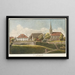 Graffenried - Jakob Samuel Weibel — gerahmtes Bild an der Wand