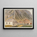 Guttannen - Jakob Samuel Weibel — gerahmtes Bild an der Wand