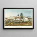 Kirchlindach - Jakob Samuel Weibel — gerahmtes Bild an der Wand