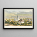 Lauperswyl - Jakob Samuel Weibel — gerahmtes Bild an der Wand