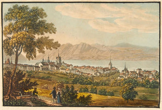 Jakob Samuel Weibel - Lausanne Ville capitale du Canton de Vaud.webp