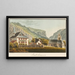 Lauterbrunnen - Jakob Samuel Weibel — gerahmtes Bild an der Wand