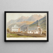 Lenk - Jakob Samuel Weibel — gerahmtes Bild an der Wand