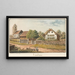 Lüslingen - Jakob Samuel Weibel — gerahmtes Bild an der Wand