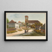 Oberbourg - Jakob Samuel Weibel — gerahmtes Bild an der Wand