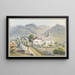 Rexau - Jakob Samuel Weibel — gerahmtes Bild an der Wand