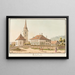 Rohrbach - Jakob Samuel Weibel — gerahmtes Bild an der Wand