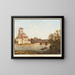 Château d'Arwangen - Jakob Samuel Weibel — gerahmtes Bild an der Wand