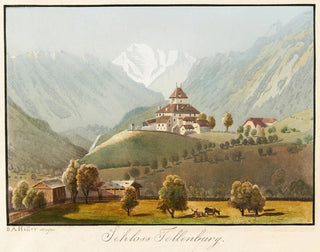 Château de Tellenburg - Jakob Samuel Weibel — Ansicht des Kunstwerks