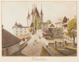Château de Thoune - Jakob Samuel Weibel — Ansicht des Kunstwerks