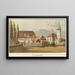 Siegriswil - Jakob Samuel Weibel — gerahmtes Bild an der Wand